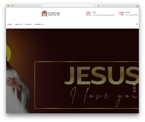 Buscom theme WordPress - stmichaelministryuk.com