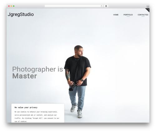CoffeeBean WordPress theme - jgregstudio.com