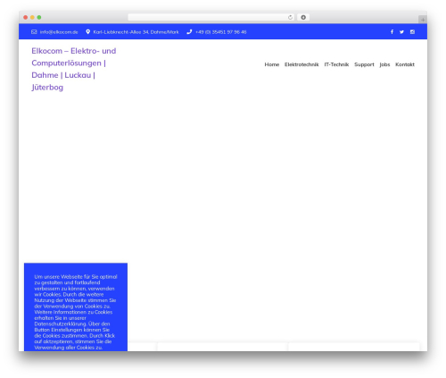 CYBER WordPress theme - elkocom.de