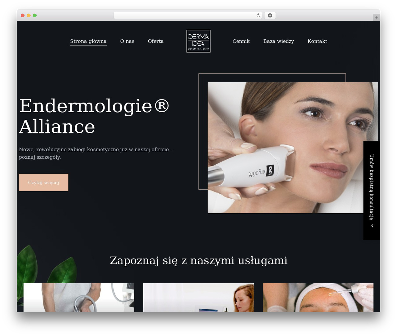 Derma Idea WordPress theme - dermaidea.pl Derma Idea WordPress theme - dermaidea.pl