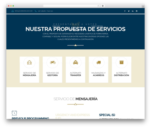 EasyWeb WordPress theme - alternatilogy.com