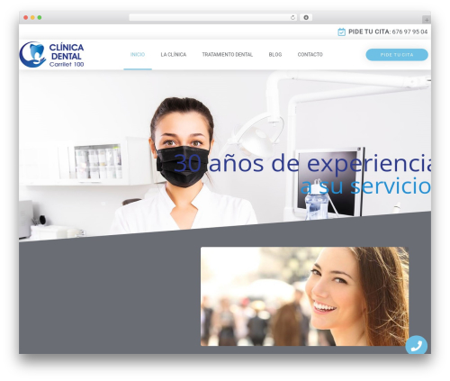 Hello Elementor WordPress theme - clinicadentalcarrilet100.com