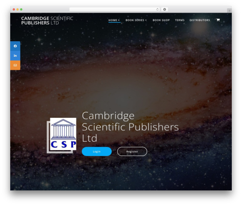 Ionos assistant WordPress plugin - cambridgescientificpublishers.com