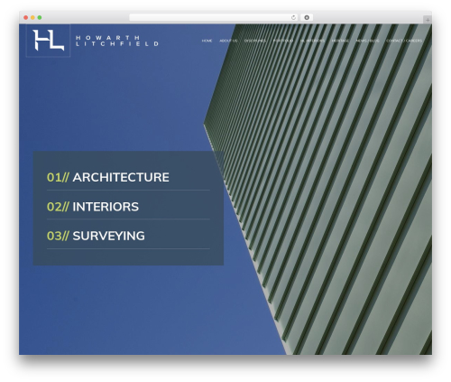 Viba portfolio WordPress plugin - howarthlitchfield.com