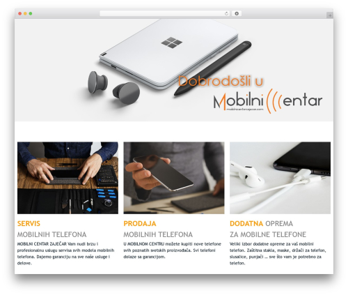 Machic core WordPress plugin - mobilnicentarzajecar.com