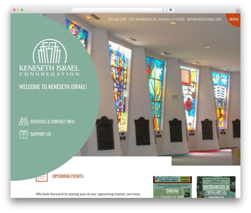 Makespace Theme WordPress theme - kenesethisrael.com