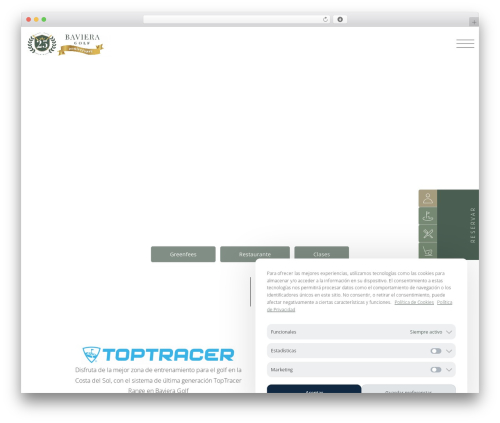 PicoStrap5 Child Base WP theme - bavieragolf.com