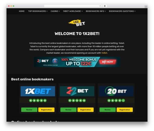 PokaTheme theme WordPress - 1x2bet-en.com
