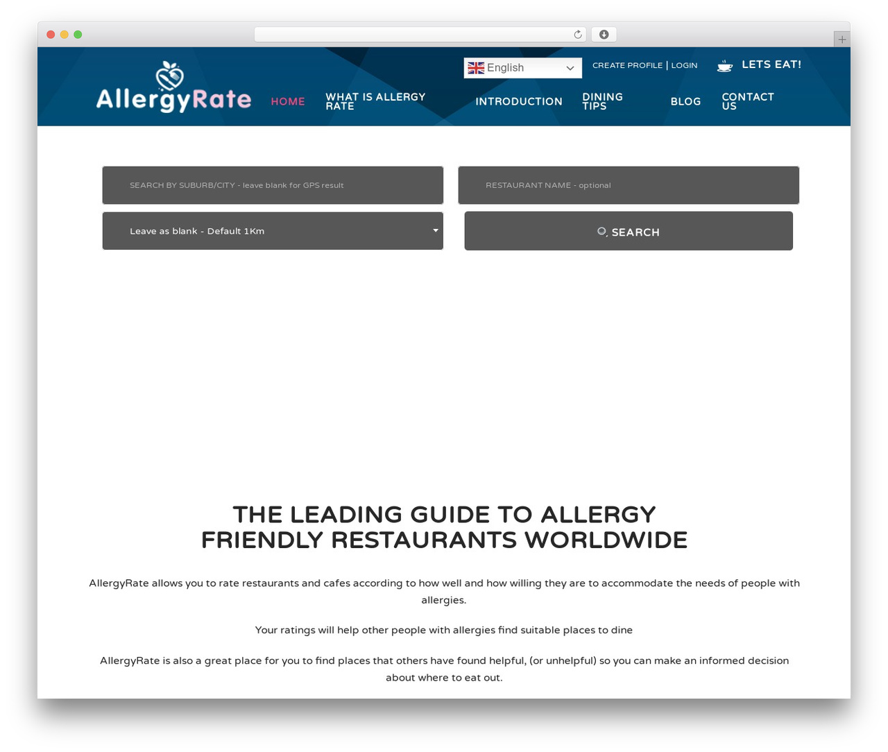 Pro top WordPress theme - allergyrate.com Pro top WordPress theme - allergyrate.com