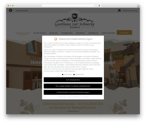 Southvision Theme theme WordPress - zur-schnecke.de