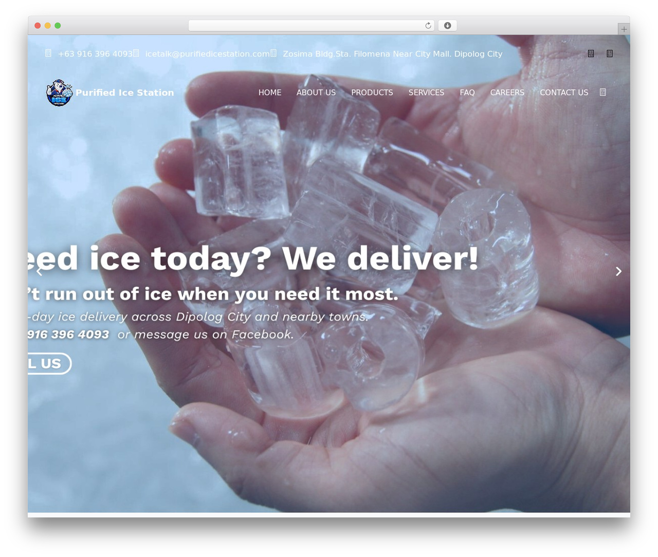 Theme WordPress Hello Elementor - purifiedicestation.com