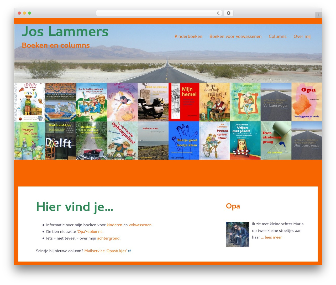 Theme WordPress Sydney - joslammers.nl
