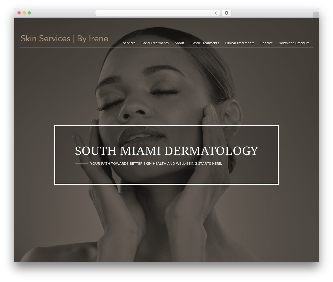 Urok Child WordPress theme - beautyskinbyirene.com