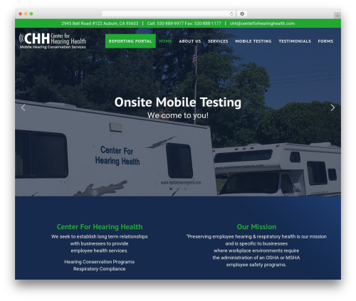 WordPress theme Digital Attic - centerforhearinghealth.com