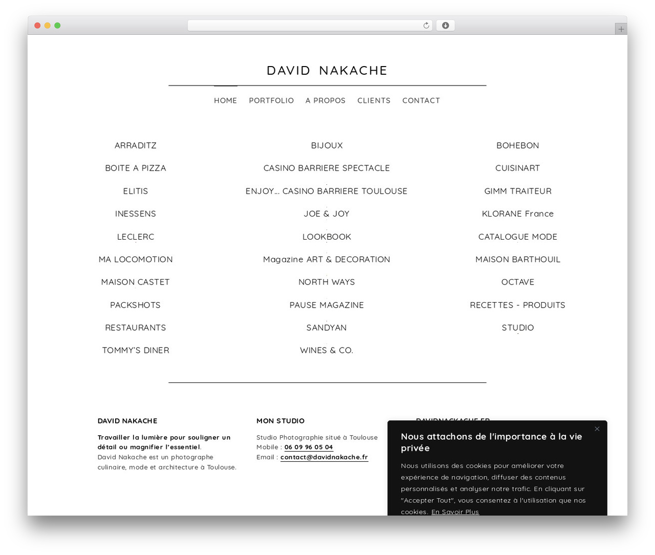 WordPress theme Nakamura - davidnakache.fr WordPress theme Nakamura - davidnakache.fr