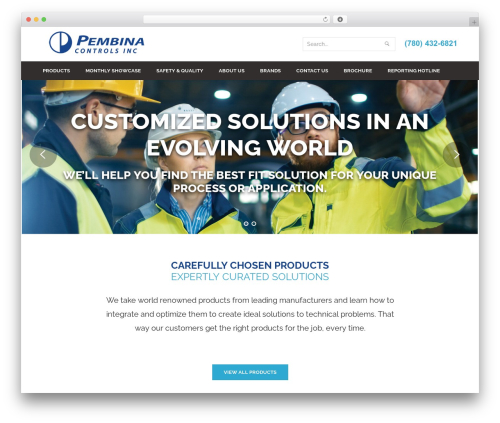 AC Framework WordPress theme - pem-controls.com