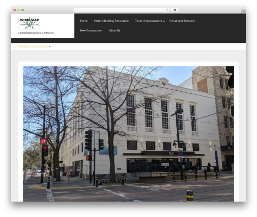 Best WordPress theme Nirman Construction - whitestarcon.com