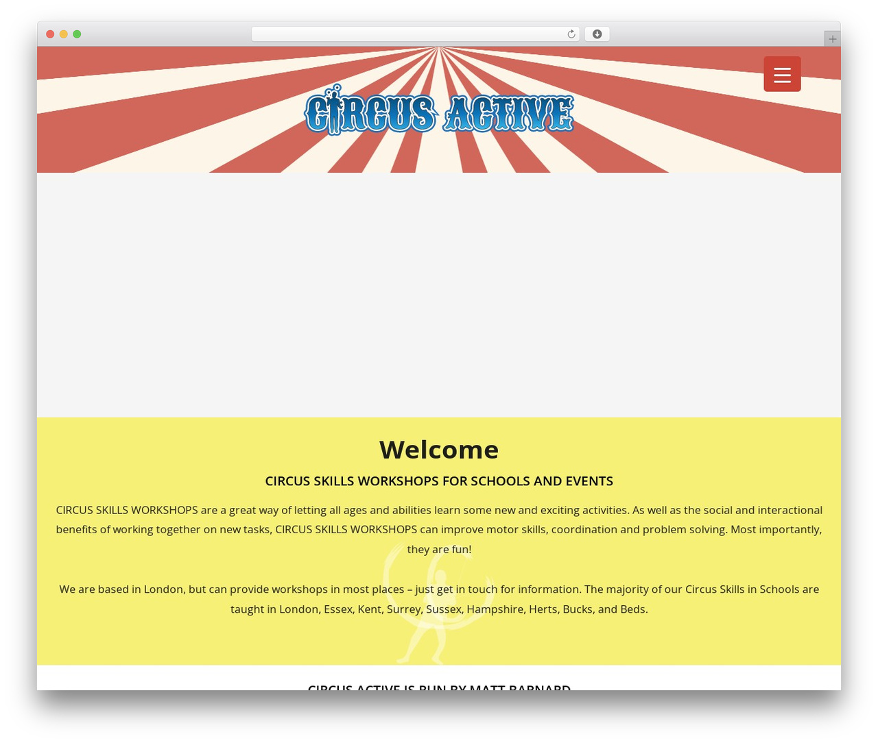 Circus Active WordPress theme - circusactive.com Circus Active WordPress theme - circusactive.com