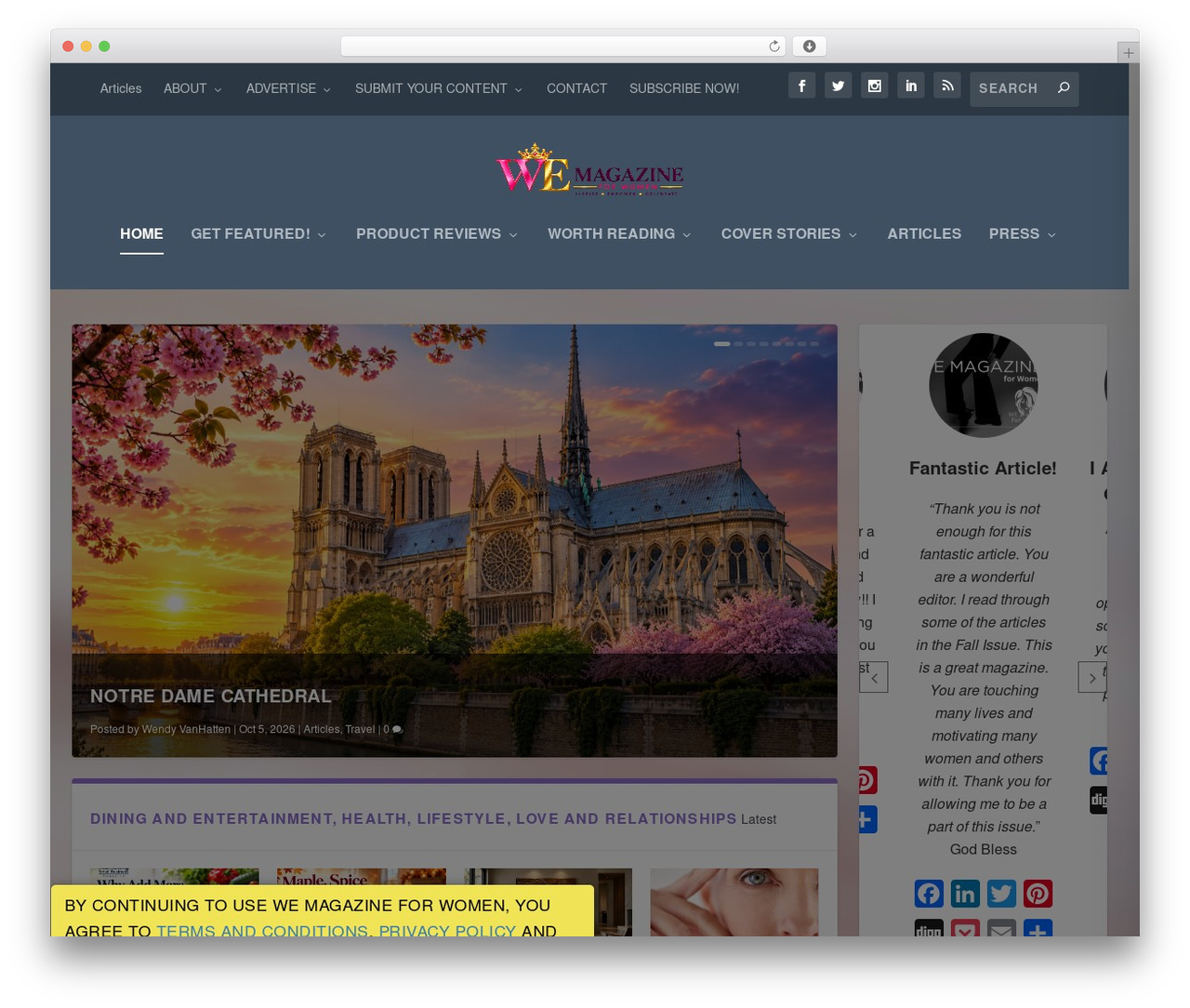 Extra WordPress theme - wemagazineforwomen.com Extra WordPress theme - wemagazineforwomen.com