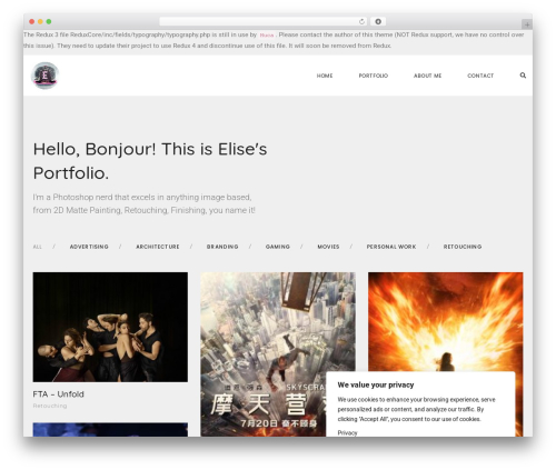 Huca theme WordPress - elisefrappier.com Huca theme WordPress - elisefrappier.com