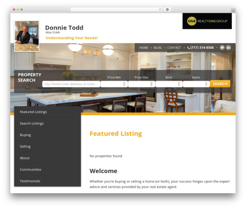 IXACT Framework theme WordPress - donnietodd.com