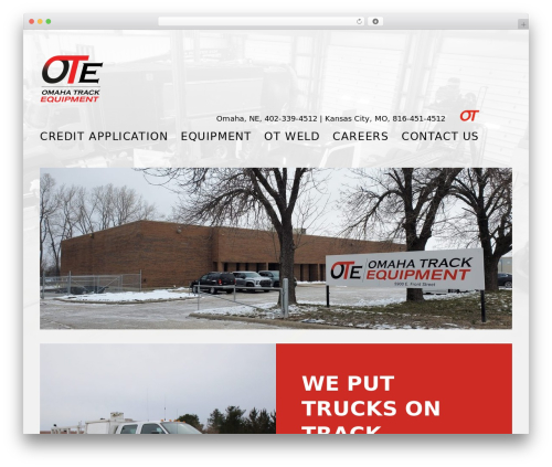 JmFramework premium WordPress theme - omahatrackequipment.com