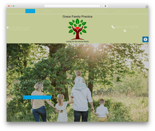 Parent Theme best WordPress theme - gracefampractice.com