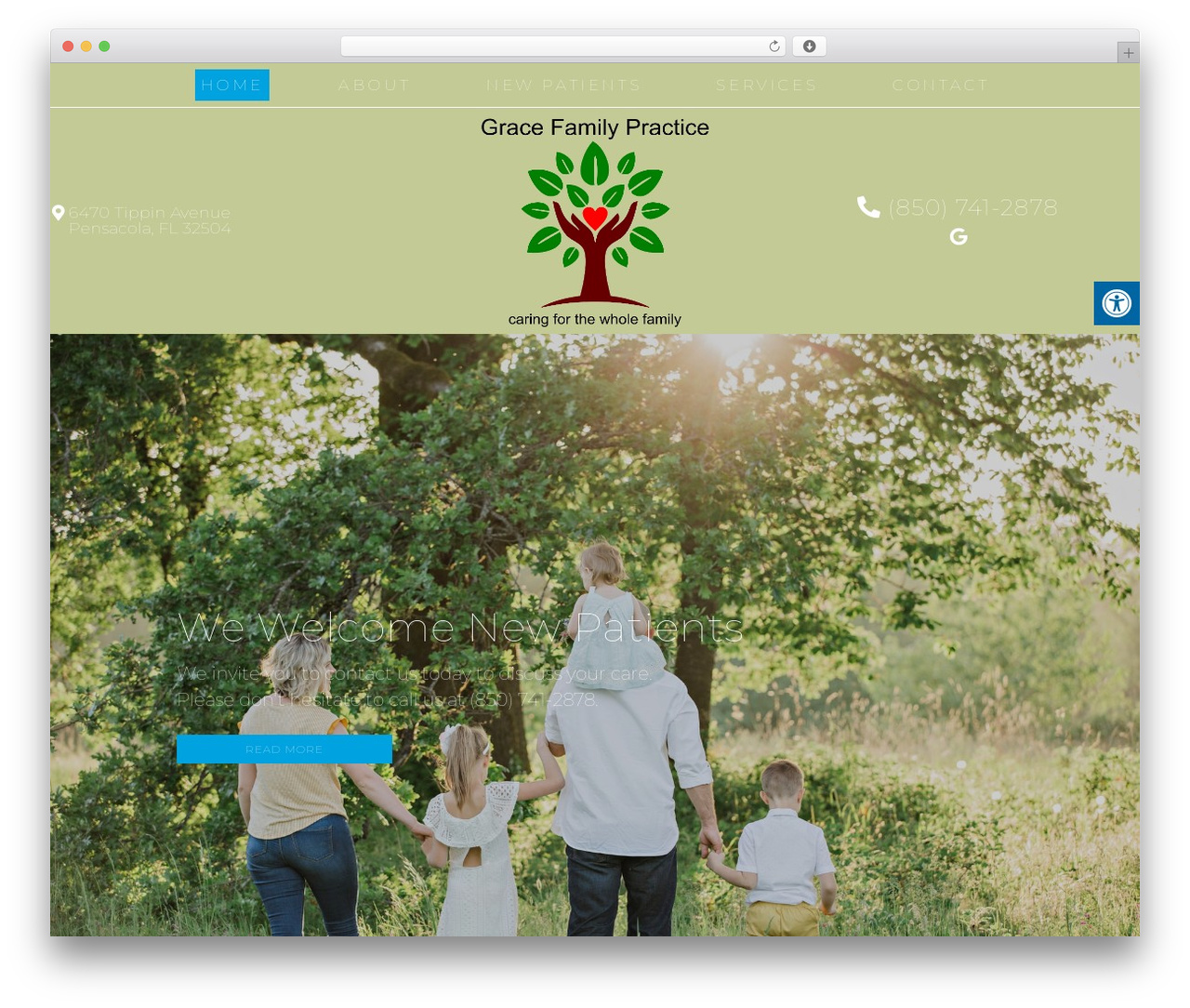 Royal - Child best WordPress theme - gracefampractice.com