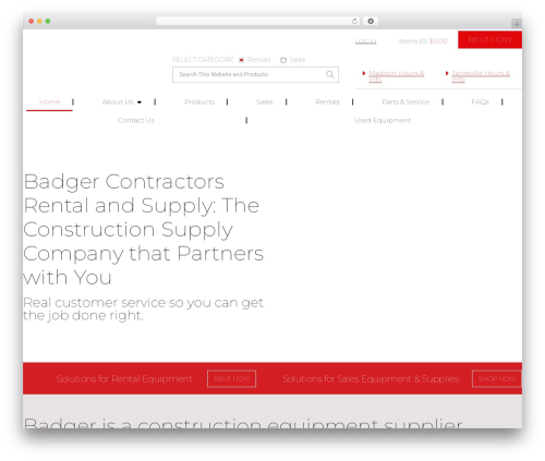 Puffin Theme WordPress theme - badgercontractorsrental.com