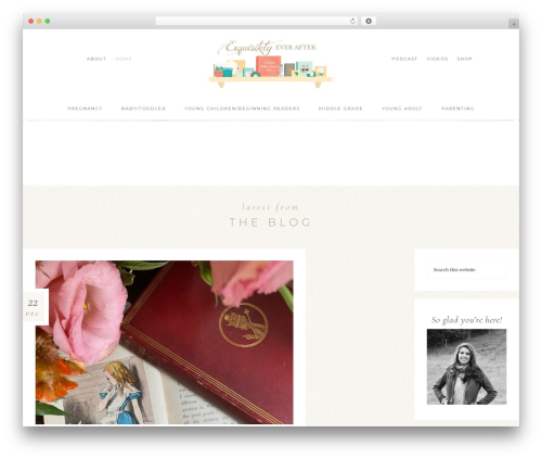 Refined Theme WordPress theme - exquisitelyeverafter.com