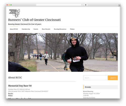 Speedy theme WordPress - cincinnatirunning.com