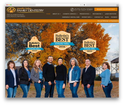 Theme WordPress Rogue - mesillavalleydentist.com