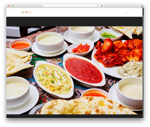 WordPress theme Goodresto - bihanee.com