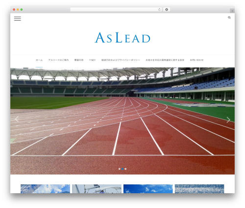 WordPress theme Monopoly - aslead.net