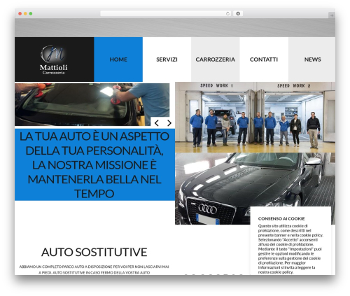 WP theme cherry - carrozzeriamattioli.com