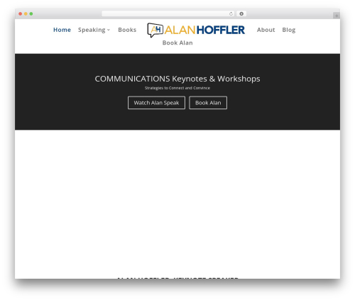 Alan Hoffler WordPress theme - alanhoffler.com