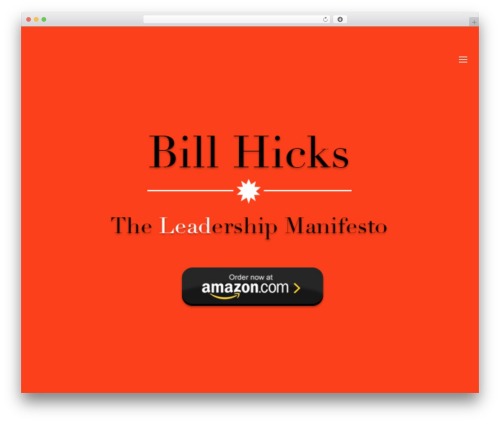 Bebolanding theme WordPress - leadershipmanifesto.com