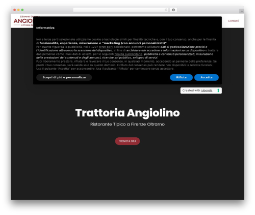 Cardea WP WordPress theme - trattoriaangiolino.com