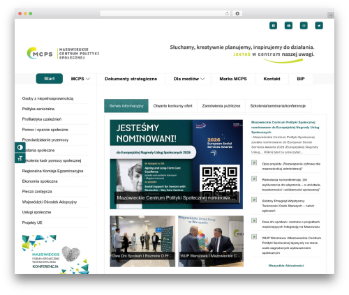 Customify best WordPress theme - mcps.com.pl