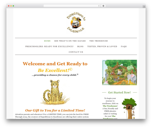 daisy WordPress theme - beexcellent.com