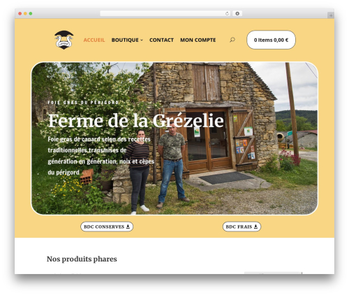 Divi WordPress theme - fermedelagrezelie.com