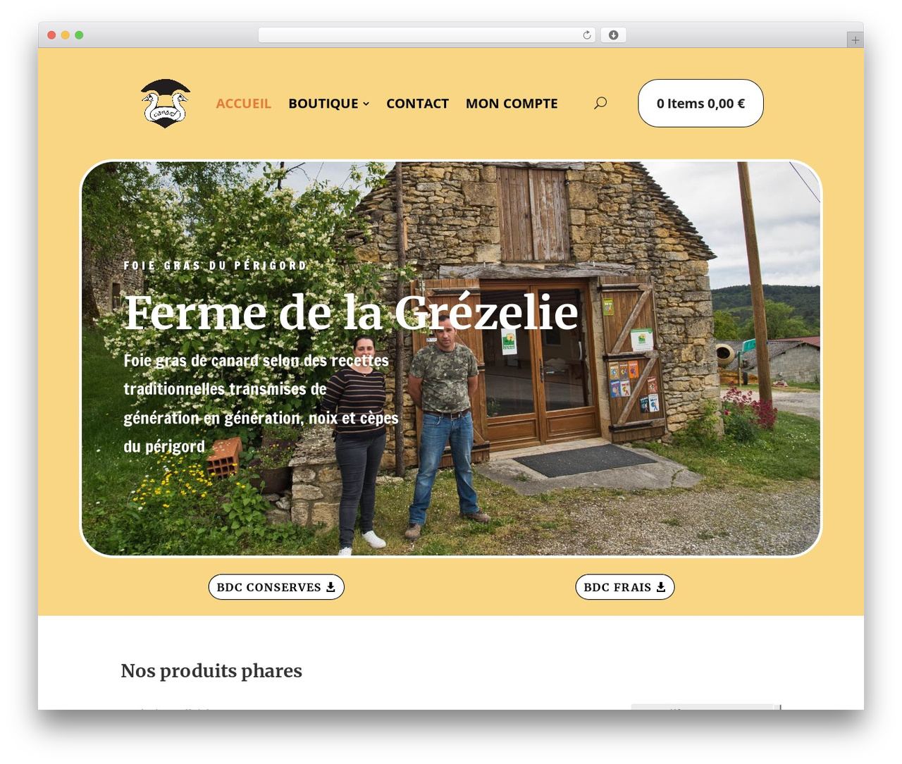 Divi WordPress theme - fermedelagrezelie.com