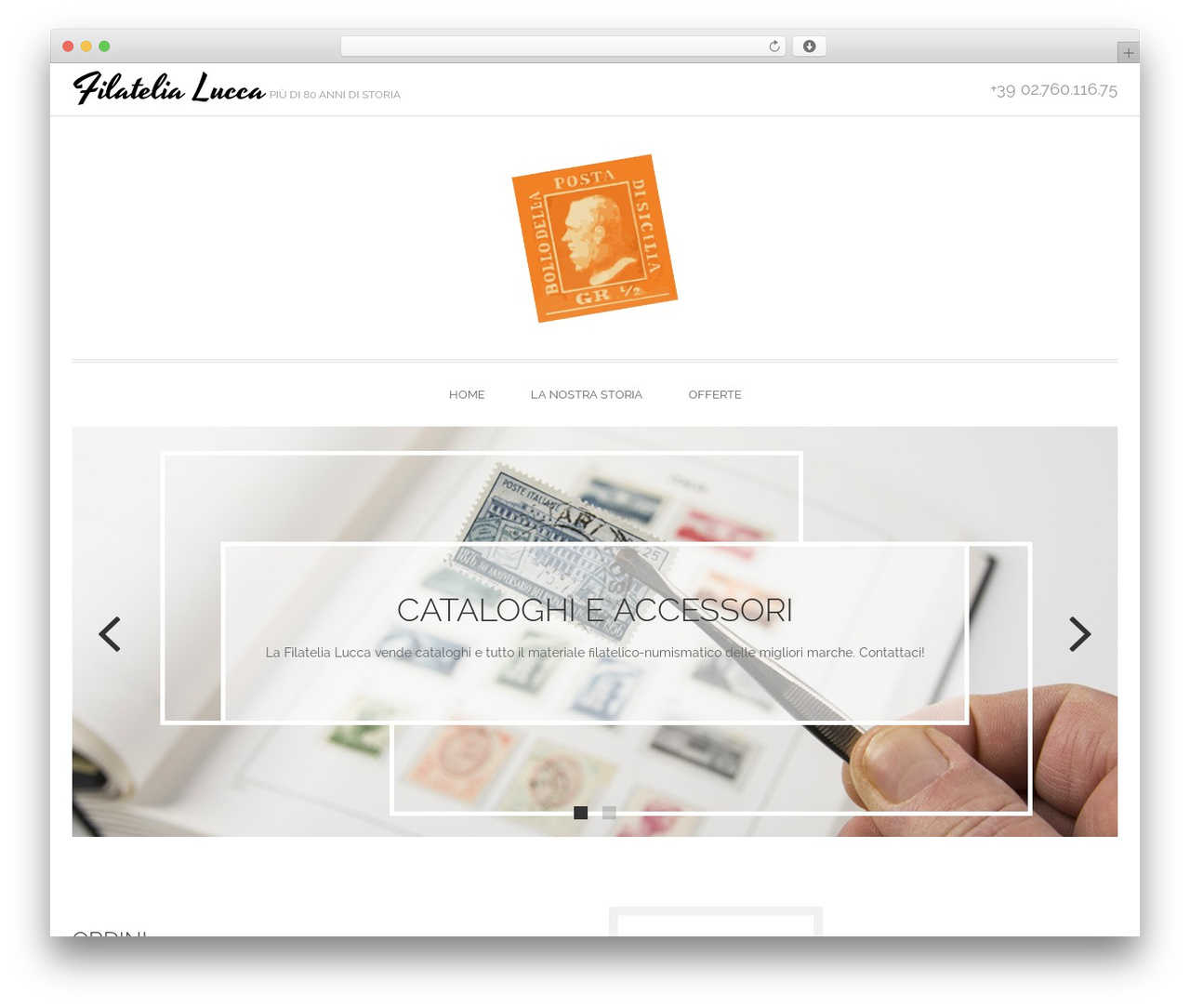 essential WordPress theme design - filatelialucca.com