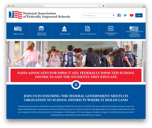 NAFIS theme WordPress - nafisdc.org