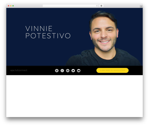 StartRight Pro WordPress theme - vinniepotestivo.com