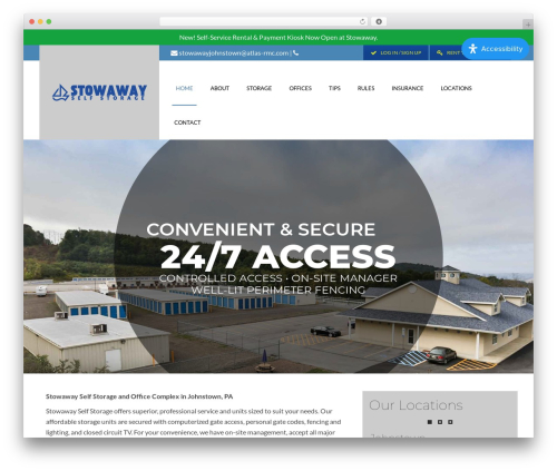 Tanj WordPress theme - stowawayjohnstown.com