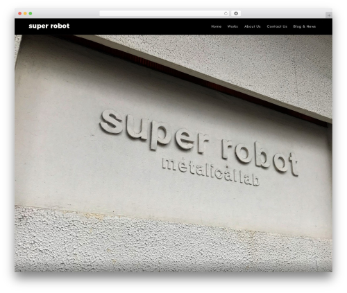 Torola WordPress theme - super-robot.com