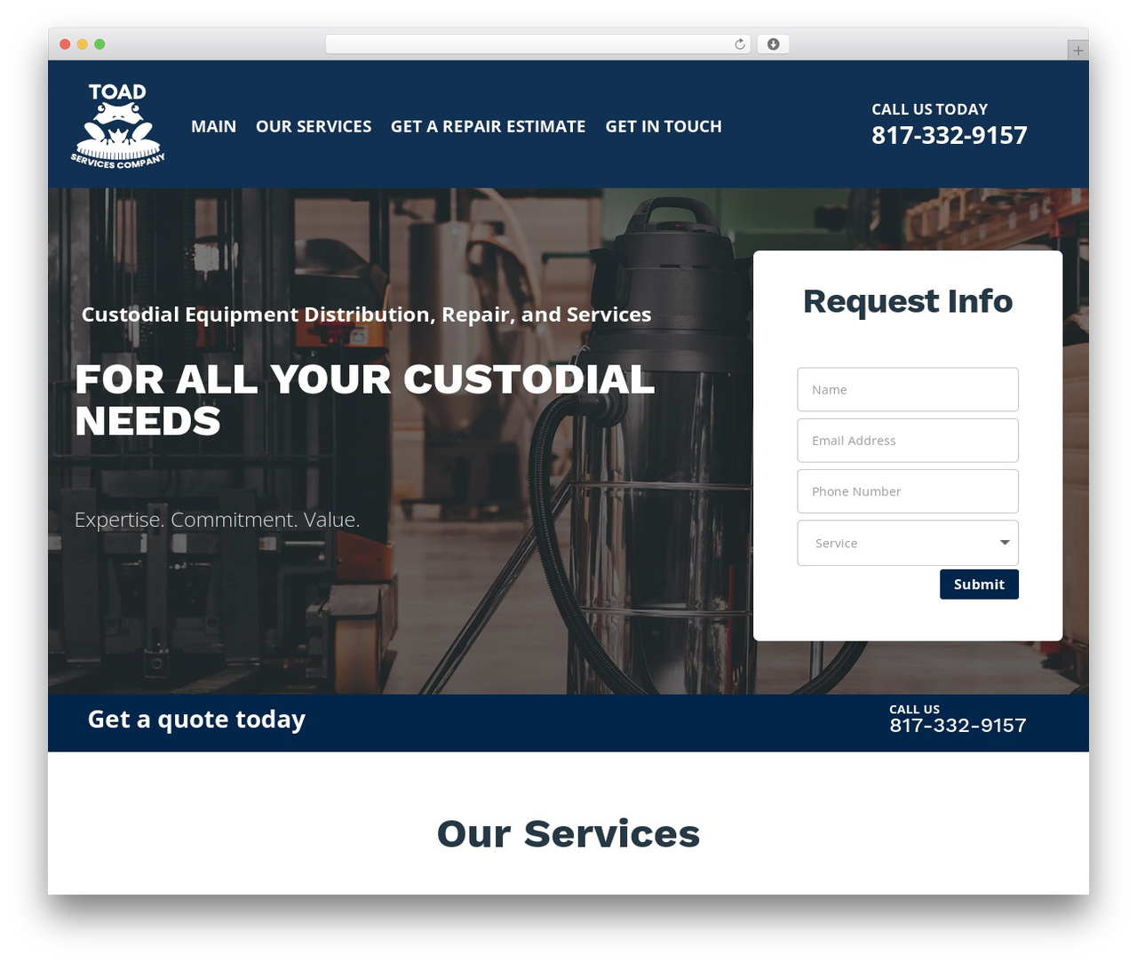 WordPress theme Toad Services Co - toadservicescompany.com WordPress theme Toad Services Co - toadservicescompany.com