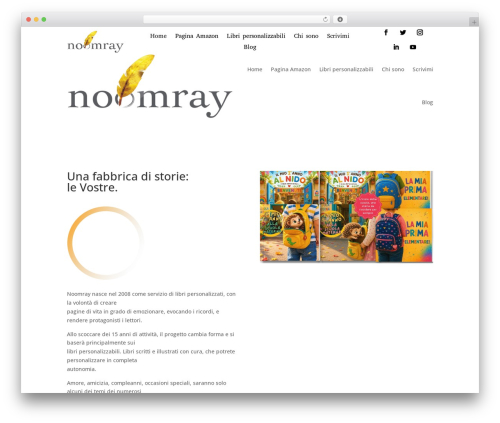 WordPress theme Divi - noomray.it