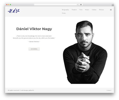 WordPress theme Mim - nagydanielviktor.com